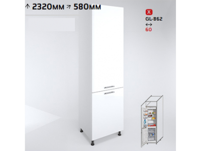 Висок шкаф/колона GLORY GL-862